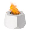 Vintiquewise Hexagon Tabletop Fire Pit QI004460